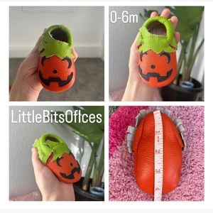 Baby Moccasins - Pumpkins 🎃